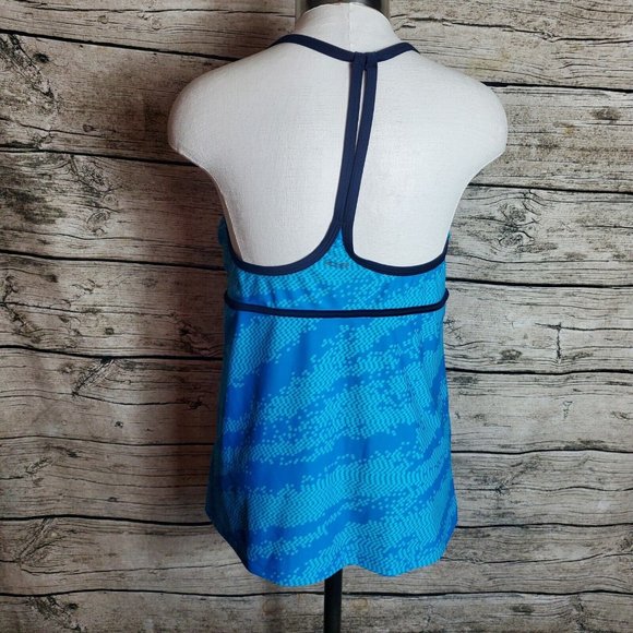 Champion C9 - Women’s Swim Tankini Top Large 12-14 - Blue - Polyester - Picture 3 of 7